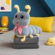 Мягкая игрушка-плед гусеница 110*140см, FA68, Серый