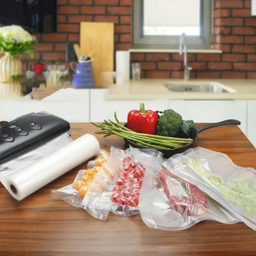 Вакуумні пакети для їжі 5 м х 28 см Вакуумні пакети для їжі 5 м х 28 см
