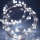 Гирлянда нить Роса от USB, 50м, 500LED + пульт, Холодный белый