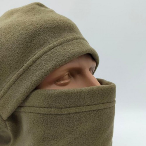 Зимова балаклава на флісі, Оліва