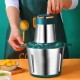 Кухонний подрібнювач для кухні на 2л, 1200Вт, від мережі, Блискавка, Зелений