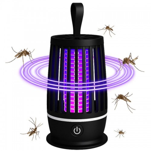 Электрический уничтожитель насекомых, от USB, Черный