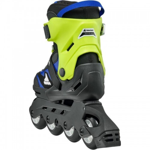 Дитячі фітнес ролики Rollerblade Microblade Синьо-салатові 33-36,5 Дитячі фітнес ролики Rollerblade Microblade Синьо-салатові 33-36,5