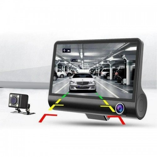 Автомобильный видеорегистратор 4, 3 камеры, Full HD, SD319/z233D
