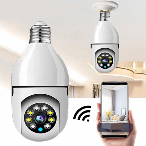WIFI камера видеонаблюдения в патрон 2MP, Smart Camera WIFI камера видеонаблюдения в патрон 2MP, Smart Camera