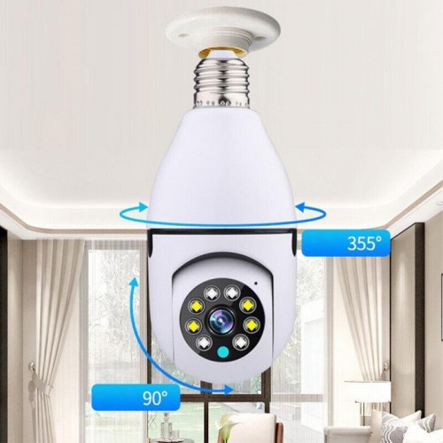 WIFI камера видеонаблюдения в патрон 2MP, Smart Camera WIFI камера видеонаблюдения в патрон 2MP, Smart Camera