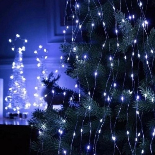 Гірлянда «Конський хвіст» від мережі, 3м, 510LED, Холодний білий