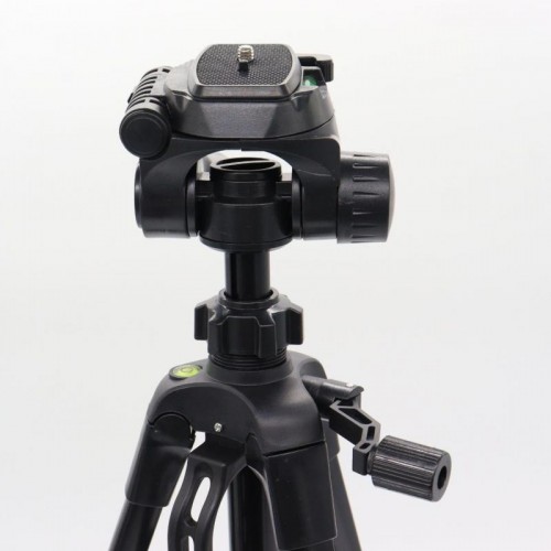 Штатив аматорський панорамний для смартфона та фотоапарата 55-140см, WT-3520 Штатив аматорський панорамний для смартфона та фотоапарата 55-140см, WT-3520