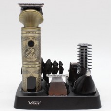 Машинка для стрижки VGR V-106 с USB 6в1 — беспроводной триммер