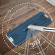 Швабра з відром 11л з віджимом та 2 насадками Cleaning Mop, Синя
