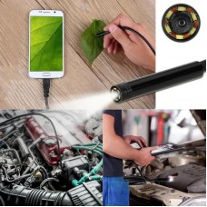 Эндоскоп USB 5м с камерой 5мм для смартфона и ПК