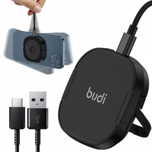 Бездротовий зарядний пристрій 15W, з MagSafe, Budi WL3800B