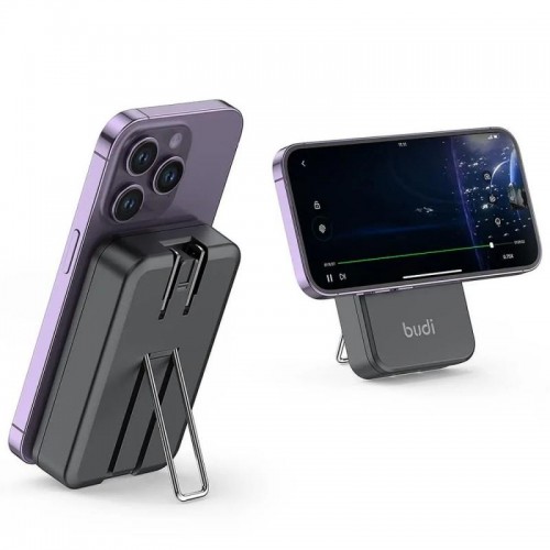Беспроводное зарядное устройство PD 30W (USB + 2xType-C) от 220В, Budi