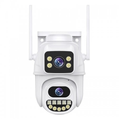 Wi-Fi камера відеоспостереження з датчиком руху та підсвічуванням, 8MP/IP відеокамера Wi-Fi камера відеоспостереження з датчиком руху та підсвічуванням, 8MP/IP відеокамера