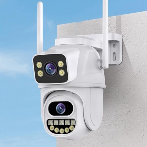 Wi-Fi камера відеоспостереження з датчиком руху та підсвічуванням, 8MP/IP відеокамера Wi-Fi камера відеоспостереження з датчиком руху та підсвічуванням, 8MP/IP відеокамера