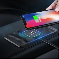 Беспроводная зарядка 15W коврик для телефона в автомобиль