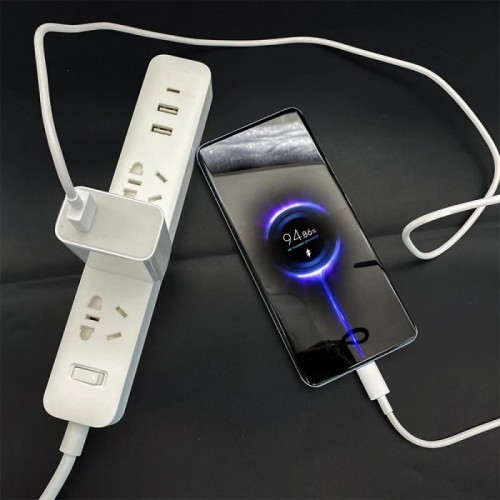 Мережевий адаптер з USB 33Вт, Білий Мережевий адаптер з USB 33Вт, Білий