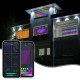 Смарт гірлянда Штора від USB, 2х2м, 400 LED, з пультом, Різнокольорова