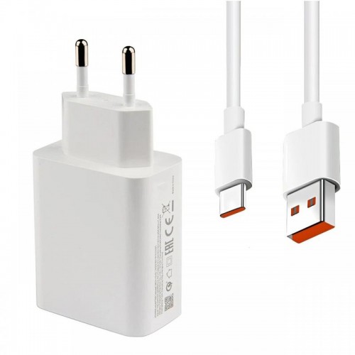 Адаптер USB з кабелем USB-TYPE C, 33W