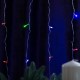 Гирлянда Водопад штора, от сети, 3х3м 480LED, Разноцветный / Светодиодая гирлянда / Гирлянда светодиодная