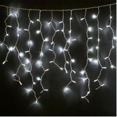 Гирлянда Бахрома, от сети, 5м, 120LED, Белый