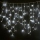 Гирлянда Бахрома, от сети, 5м, 120LED, Белый