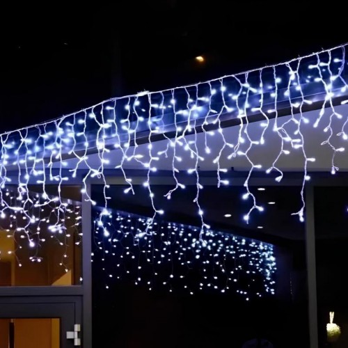 Гирлянда Бахрома, от сети, 5м, 120LED, Белый