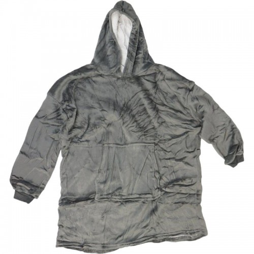Плед жіноча толстовка з капюшоном (100х80см) HUGGLE HOODIE, Сірий Плед жіноча толстовка з капюшоном (100х80см) HUGGLE HOODIE, Сірий