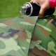 Туристична палатка автомат 3-х місцева (200 х 200 х 145 см) для відпочинку і походів Smart Camp Камуфляж