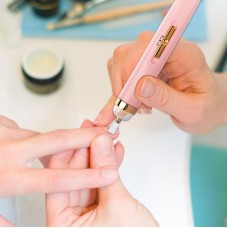Портативный фрезер для маникюра и педикюра + 5 насадок, Flawless Salon Nails