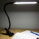 Настольная LED лампа на прищепке, Черная