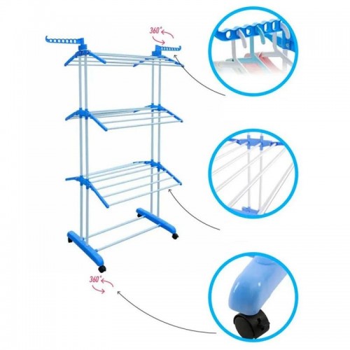 Складна сушарка для білизни до 50кг (172х73х64см) Garment Rack