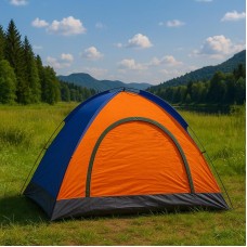 Намет кемпінговий 3-місний 200х110см, Синя