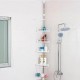 Угловая полка для ванной 4 яруса (260х33см), до 16кг, Multi Corner Shelf GY-18