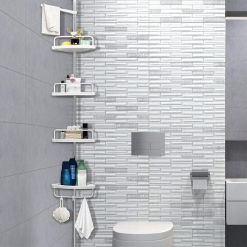 Угловая полка для ванной 4 яруса (260х33см), до 16кг, Multi Corner Shelf GY-18