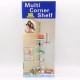 Угловая полка для ванной 4 яруса (260х33см), до 16кг, Multi Corner Shelf GY-18