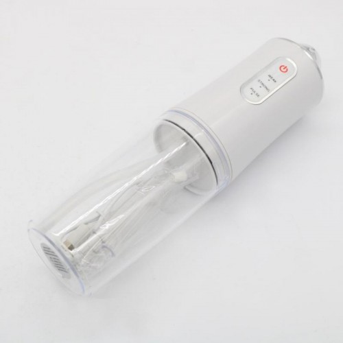 Портативний іригатор для ротової порожнини 230 мл Portable Oral Irrigator, Білий / Акумуляторний іригатор для зубів Портативний іригатор для ротової порожнини 230 мл Portable Oral Irrigator, Білий / Акумуляторний іригатор для зубів