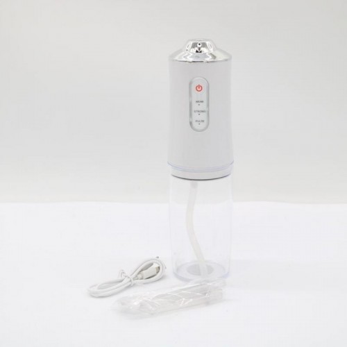 Портативний іригатор для ротової порожнини 230 мл Portable Oral Irrigator, Білий / Акумуляторний іригатор для зубів Портативний іригатор для ротової порожнини 230 мл Portable Oral Irrigator, Білий / Акумуляторний іригатор для зубів