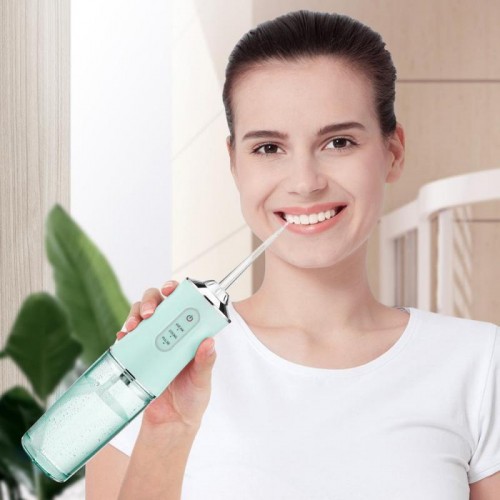 Портативний іригатор для ротової порожнини 230 мл Portable Oral Irrigator, Блакитний