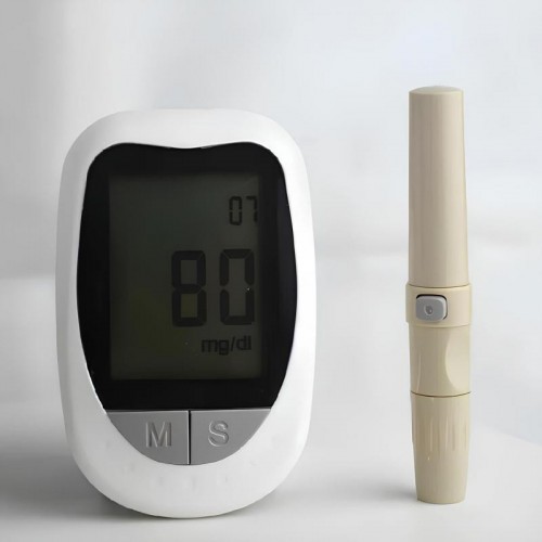 Апарат для вимірювання цукру + 50 тестів, від батарейки, JD-92