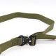Чоловічий ремінь 125 см Tactical Belt, Оливковий / Тактичний ремінь армований з пряжкою Cobra
