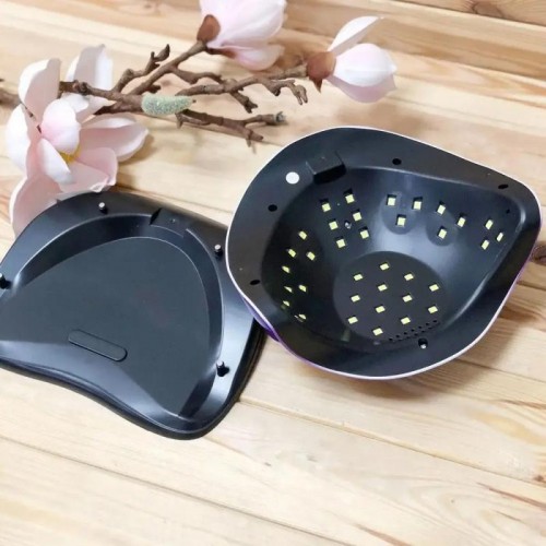 Лампа для манікюру 120Вт UV+LED, SUN BQ-5T, Рожева