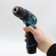 Шуруповерт с набором инструментов + 2 аккумуляторами 12V, W12