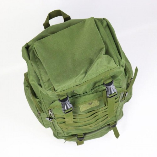 Тактичний рюкзак на 80л (72х34х17см) із системою Molle M13, Оливковий / Туристичний рюкзак у похід