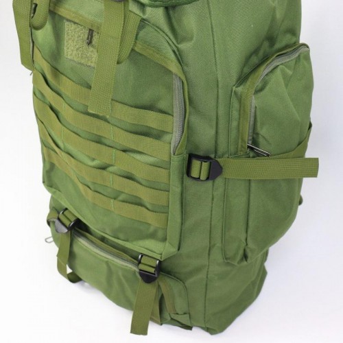 Тактичний рюкзак на 80л (72х34х17см) із системою Molle M13, Оливковий / Туристичний рюкзак у похід
