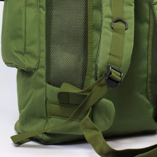 Тактичний рюкзак на 80л (72х34х17см) із системою Molle M13, Оливковий / Туристичний рюкзак у похід