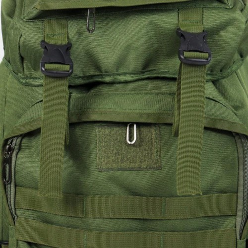 Тактичний рюкзак на 80л (72х34х17см) із системою Molle M13, Оливковий / Туристичний рюкзак у похід