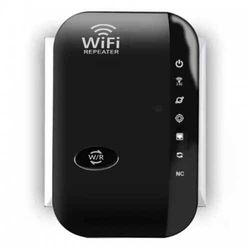 Підсилювач WiFi сигналу до 300 Mb/s (2,4G) МТ02, Чорний Підсилювач WiFi сигналу до 300 Mb/s (2,4G) МТ02, Чорний