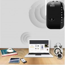 WiFi підсилювач сигналу МТ02 до 300 Mb/s чорний репітер