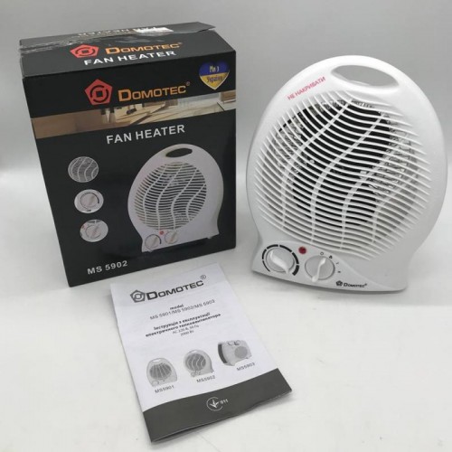 Підлоговий тепловентилятор 2000 Вт, Domotec Heater MS 5902 Підлоговий тепловентилятор 2000 Вт, Domotec Heater MS 5902